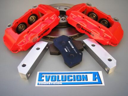KIT FRENOS DELANTEROS BREMBO 4 PISTONES 300MM